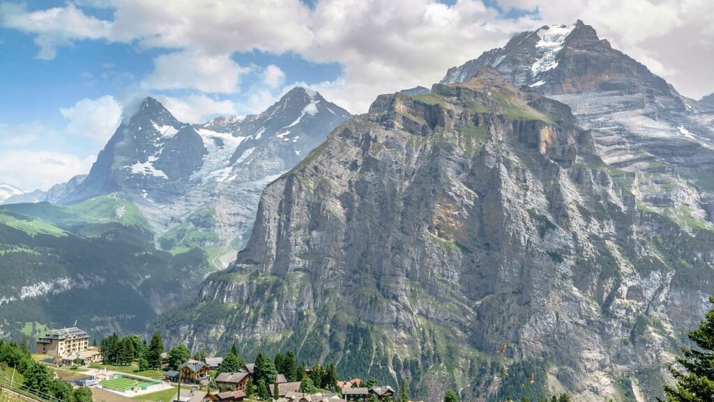 Landschaft Mürren